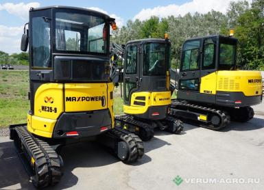 Экскаваторы - MAXPOWER Мини-экскаватор  ME35.9 