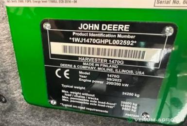 Харвестеры - JOHN DEERE 1470G 
