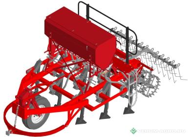 Сеялки - СИБЗАВОДАГРО Сеялка-культиватор стерневая СКП-2,1М 