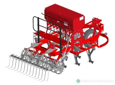 Сеялки - СИБЗАВОДАГРО Сеялка-культиватор стерневая СКП-2,1М 