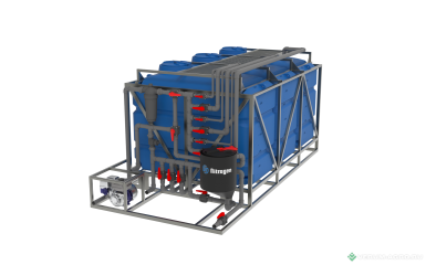 Растворные узлы - НИТРОГЕН Мобильный растворный узел 
