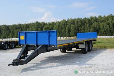 Прицепы для с/х техники - ТОНАР ПТ-7 прицеп тракторный платформа для перевозки 
