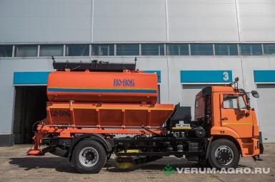 Коммунальные машины - МЗ КОММАШ КО-806 на комбинированная дорожная машина