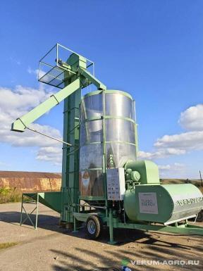 Зерносушильное оборудование - AGRONEZH М20 Н Мобильная зерносушилка