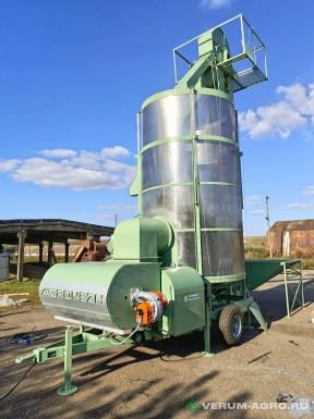 Зерносушильное оборудование - AGRONEZH М20 Н Мобильная зерносушилка