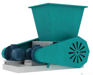 Прочее - ГАММА-ИНСТРУМЕНТ Дробилка комков модели ДК 500–Ш–380–21–УХЛ4. Изготовлена по ТУ 28.92.40.129–004–75700790–2021