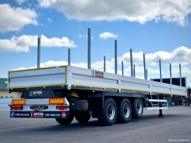 Полуприцепы - ИНТЕРПРИЦЕП 853330 БОРТОВОЙ