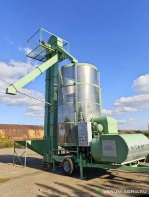 Зерносушильное оборудование - AGRONEZH М20 Н Дизельная горелка, Электропривод.