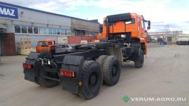 Грузовой автотранспорт - КАМАЗ 65225-26014-53, тягач вездеход, 6х6,  двускатный, шины 12.00R20