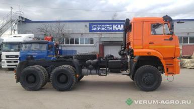 Грузовой автотранспорт - КАМАЗ 65225-26014-53, тягач вездеход, 6х6,  двускатный, шины 12.00R20