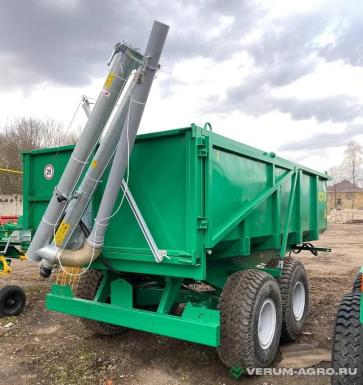 Полуприцепы - БОБРУЙСКАГРОМАШ ПСТ-9, полуприцеп тракторный на рессорной подвеске