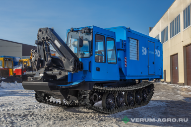 Гусеничные тракторы - АЛТАЙЛЕСМАШ Машина гусеничная МТЧ-4 МТЧ-4