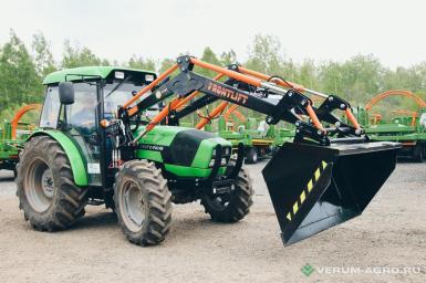 Прочее - KRMZ Погрузчик фронтальный FRONTLIFT-1600 с ковшом  КШ-0.11FL