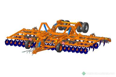 Бороны - БЕЛАГРОМАШ Борона дисковая модульная БДМ-8х4-0,9