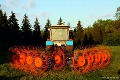 Валкователи - НАВИГАТОР Грабли колесно-пальцевые серии Н90 V10C