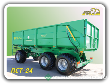 Полуприцепы - БОБРУЙСКАГРОМАШ Полуприцеп тракторный ПСТ-24 