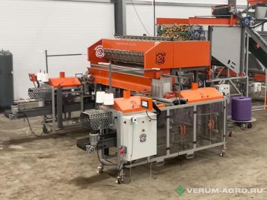 Упаковочное и фасовочное оборудование - КЛИНМАШ Машина автоматической упаковки в сетку  УМ-30