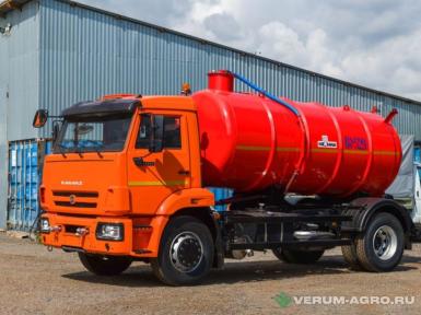 Коммунальные машины - МЗ КОММАШ Вакуумная машина КО-529-13, КАМАЗ-43253