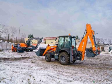 Экскаваторы - UMG Экскаватор-погрузчик TLB 845 