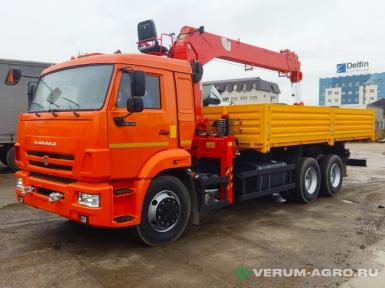 Грузовой автотранспорт - КАМАЗ 65117-3010-48 с КМУ Prosper PR 706