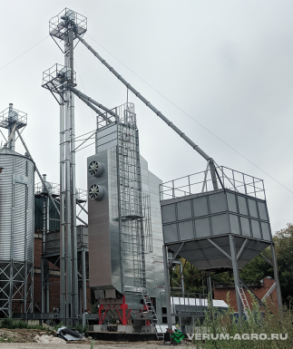 Зерносушильное оборудование - ЗАВОД ВОРОНЕЖ АГРОМАШ Зерносушилка
модульная шахтная  VENTUM 60