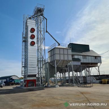 Зерносушильное оборудование - ЗАВОД ВОРОНЕЖ АГРОМАШ Зерносушилка
модульная шахтная  VENTUM 60