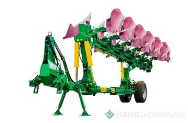 Плуги и глубокорыхлители - МРЗ Плуг полунавесной оборотный ППО-6-35/50-01 система on-land  (защита срезной болт)