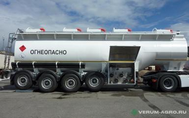 Полуприцепы - ТАНКОЙЛ 20731-0000010 ППЦ для перевозки светлых нефтепродуктов Бензовоз