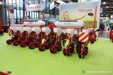 Сеялки - TOSCANO Дисковая пневматическая сеялка точного высева  PEM-DG-08 TOSCANO 