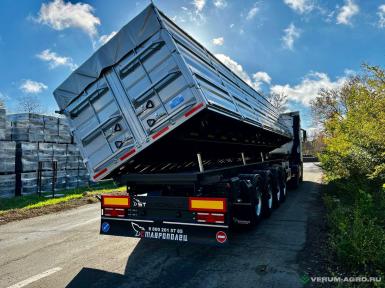 Полуприцепы - СТАВРОПОЛЕЦ 925205 Самосвальный зерновоз