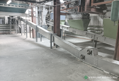 Транспортировка зерна - ЗАВОД ВОРОНЕЖ АГРОМАШ ТРАНСПОРТЕР СКРЕБКОВЫЙ (ЦЕПНОЙ КОНВЕЙЕР) ТСЦ-50/9