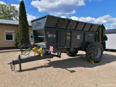 Разбрасыватели удобрений - Г и С Машина для внесения твердых органических удобрений МТУ-10