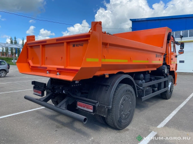 Грузовой автотранспорт - КАМАЗ 53605-6010-48 (4x2), самосвал с задней разгрузкой Объем кузова, м3 6.5, Грузоподъемность, т 12