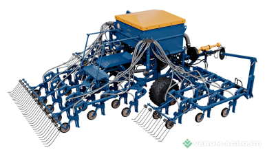 Сеялки - БЫСТРИЦА Сеялка С-6ПС.1 Копирующий анкерный сошник с  прикатывающим колесом, бункер 2,3 м куб, борона