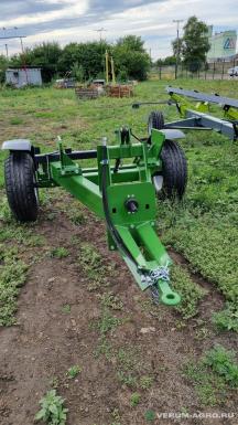 Прочее - АГРО ДОМ Тележка для транспортировки разбрасывателя минеральных удобрений ТР-3,5У универсальная С регулируемой колеей