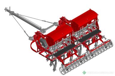 Сеялки - СИБЗАВОДАГРО КСЗУ 2,1БРх2 