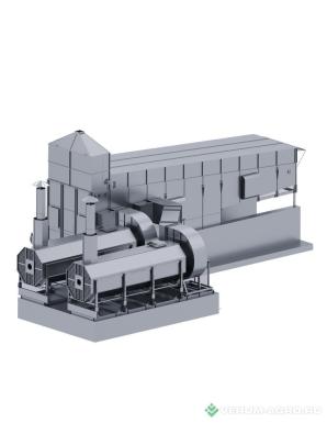 Зерносушильное оборудование - RIR K-63ТО Конвейерная сушилка (дизель)