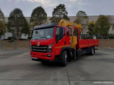 Грузовой автотранспорт - DAYUN X120 с КМУ XCMG KSQS125-4 