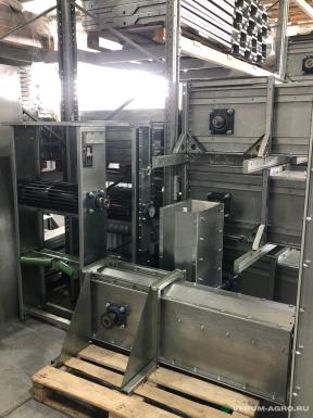 Транспортировка зерна - КОМПЛЕКС АГРО Конвейер скребковый  К50/28