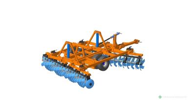 Бороны - БЕЛАГРОМАШ Борона дисковая тяжелая БДТ-5-ПР