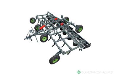 Культиваторы - ВЕЛЕС Культиватор сплошной обработки КСО-7,4 