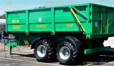 Полуприцепы - БОБРУЙСКАГРОМАШ ПСТ-18 полуприцеп тракторный