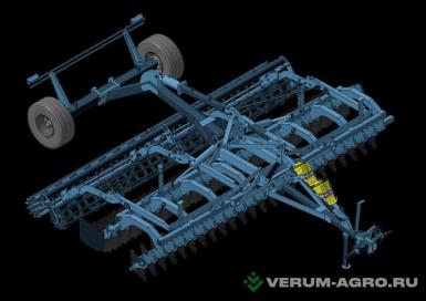 Дискаторы - TIGARBO Агрегат дисковый АДС-6  D