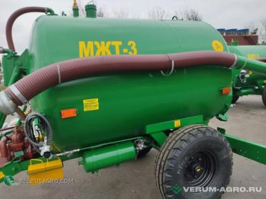 Разбрасыватели удобрений - БОБРУЙСКАГРОМАШ Машина для внесения жидких органических удобрений  МЖТ-3