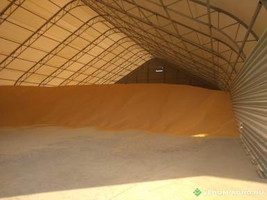 Быстровозводимые конструкции - АЛТАЙ-ТЕНТ Быстровозводимый зерносклад  20*60 