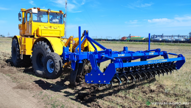 Плуги и глубокорыхлители - ДИБОР Плуг чизельный навесной ПЧН-4 стойки Белотта (параплау)