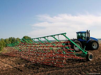 Бороны - АГРО Борона гидрофицированная универсальная БГУ-16-Ш «Кузбасс» (шлейф)