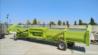 Кормоуборочные комбайны - SANFLORO ЖСБ-7.4 Shaft жатка для подсолнечника 