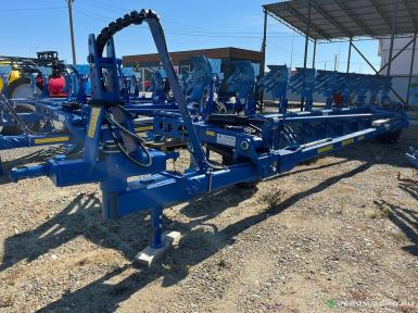 Плуги и глубокорыхлители - ГКЗ Плуг оборотный ППО-9 (8+1) On land Полунавесной