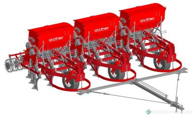 Сеялки - СИБЗАВОДАГРО КСЗУ 2,1БРх3